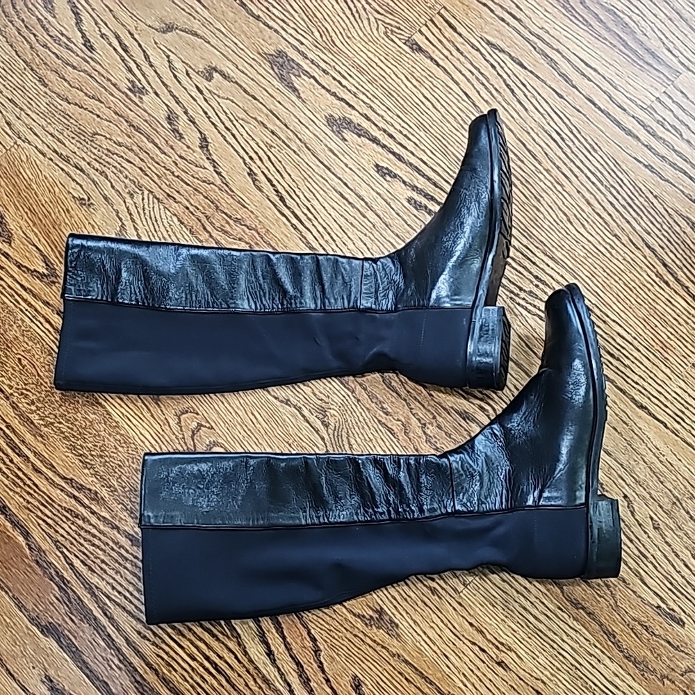 Stuart Weitzman Half Leather Boots Size 7